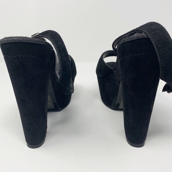 RUE21 Open Toed Platform Ankle Strap Heels - Picture 8 of 9